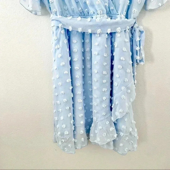 Plushe Baby Blue Dress - Picture 4 of 7